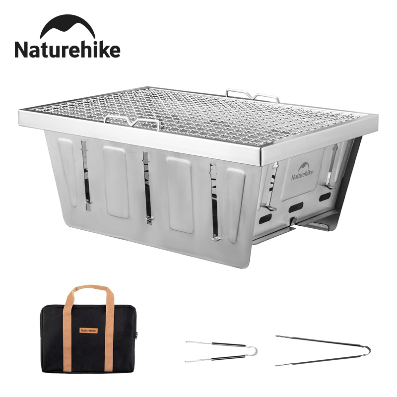 Camping Cooking Rack - Naturerandonnée Camping gril à charbon de