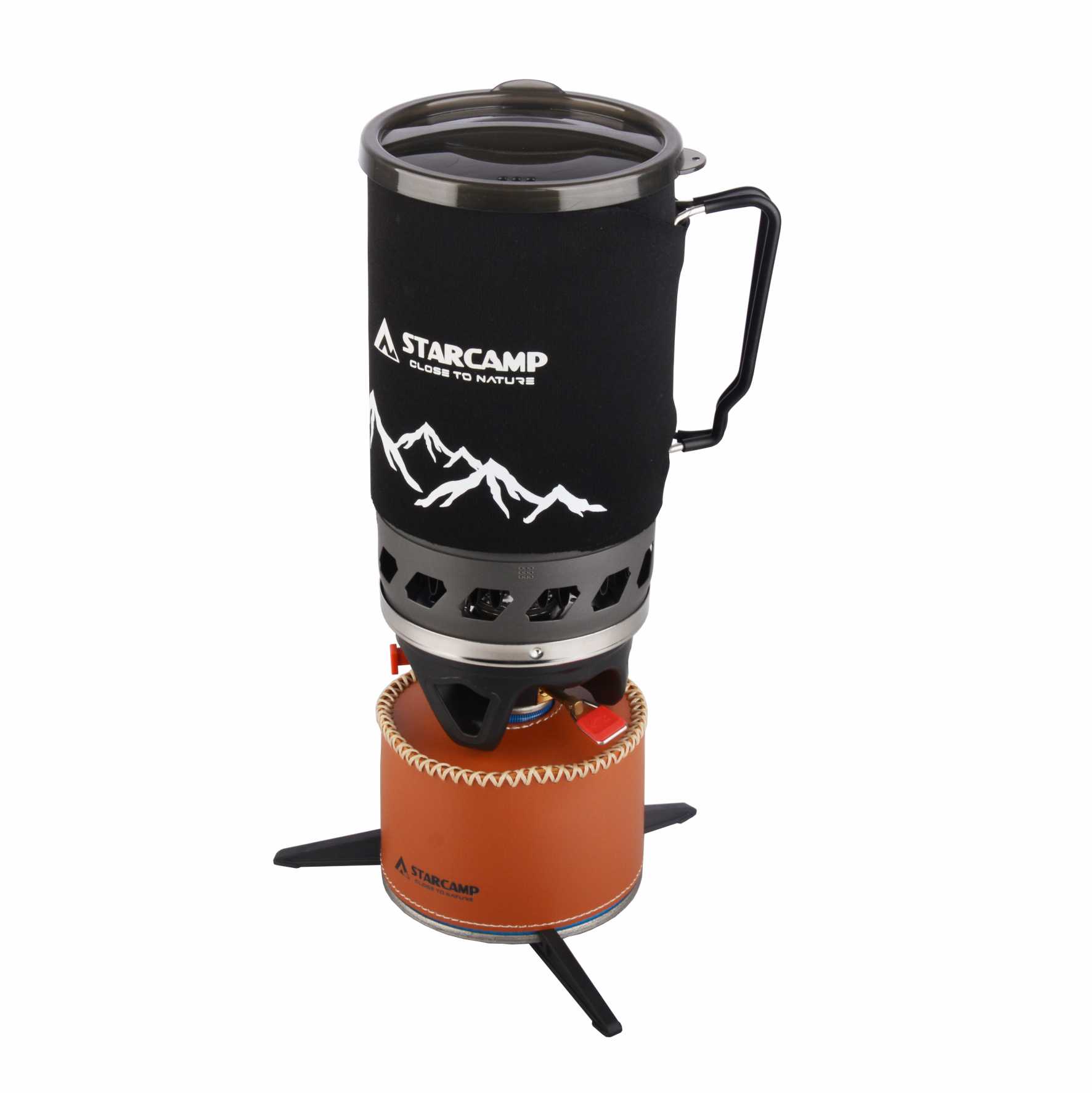 Cooking On Camping Stove - STARCAMP 1400 ml cuiseur à Jet
