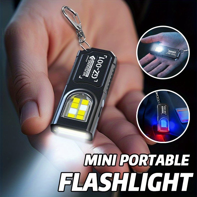 Camping Cooking Fish - Mini lampe torche LED COB puissante,