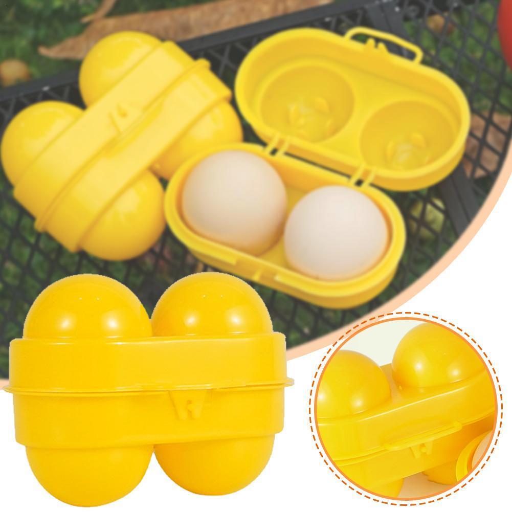 Camping Cooking Cover - Boîte de Rangement d'emoufs à 2