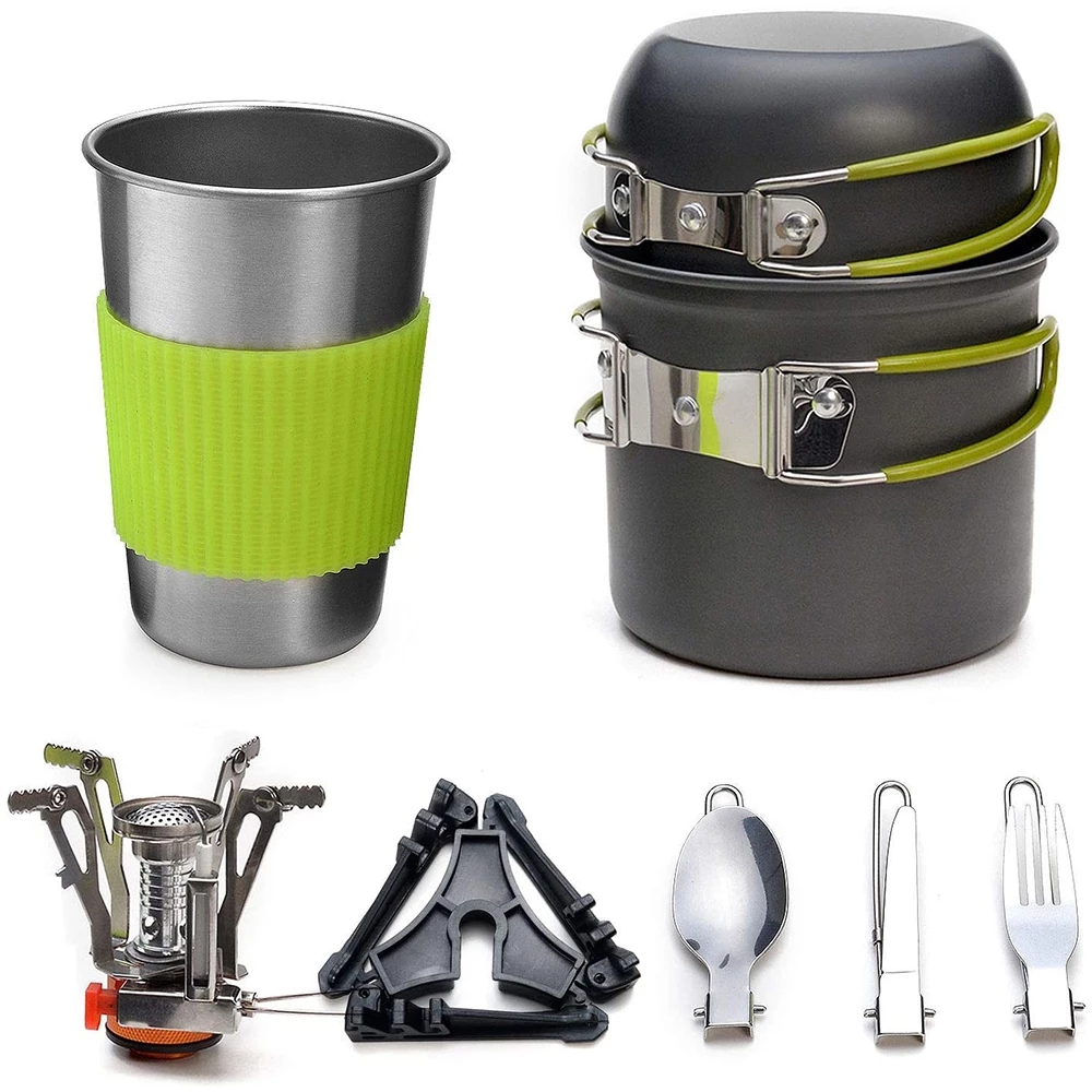 Camping Cooking Options - Ensemble de cuisine de camping en