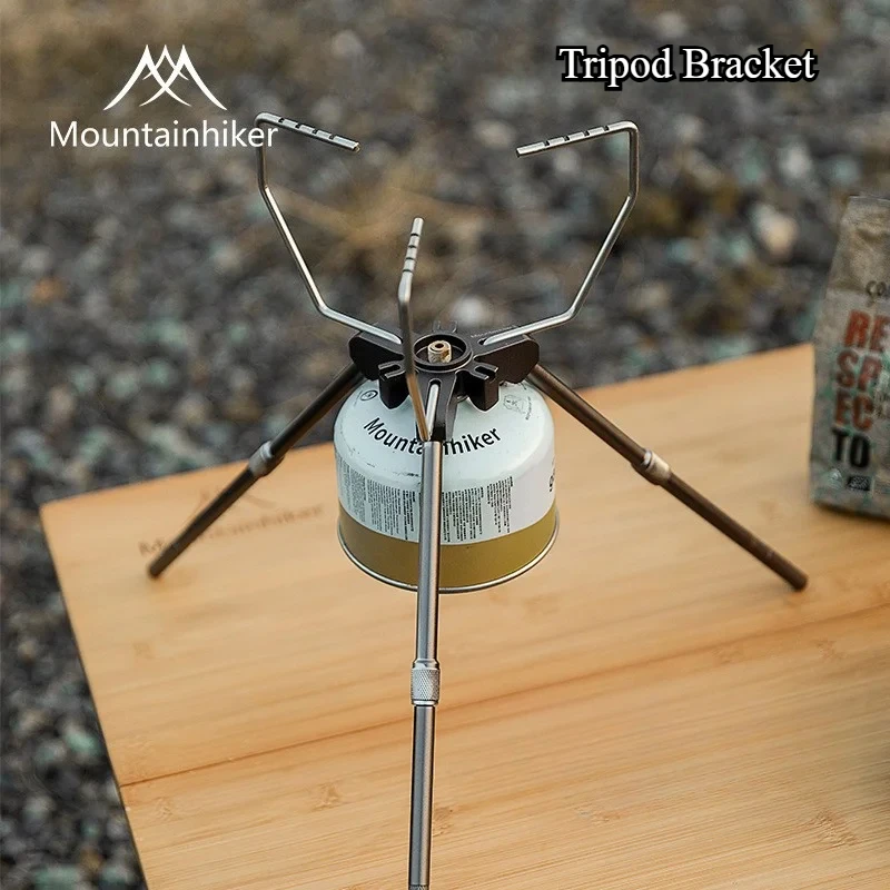 Cooking On Camping Stove - Support de trépied MOUNTAINHIKER pour camping,