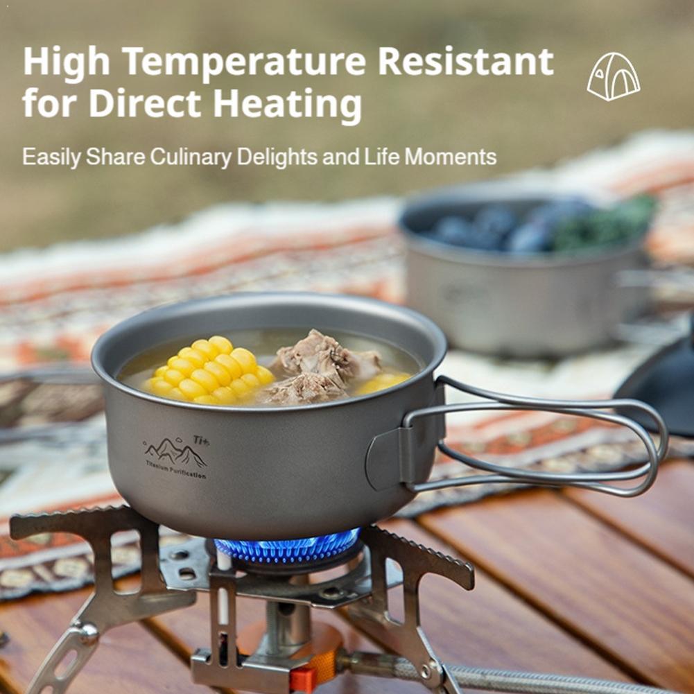 Camping Cooking Utilities - Ustensiles de cuisine ultralégers en titane