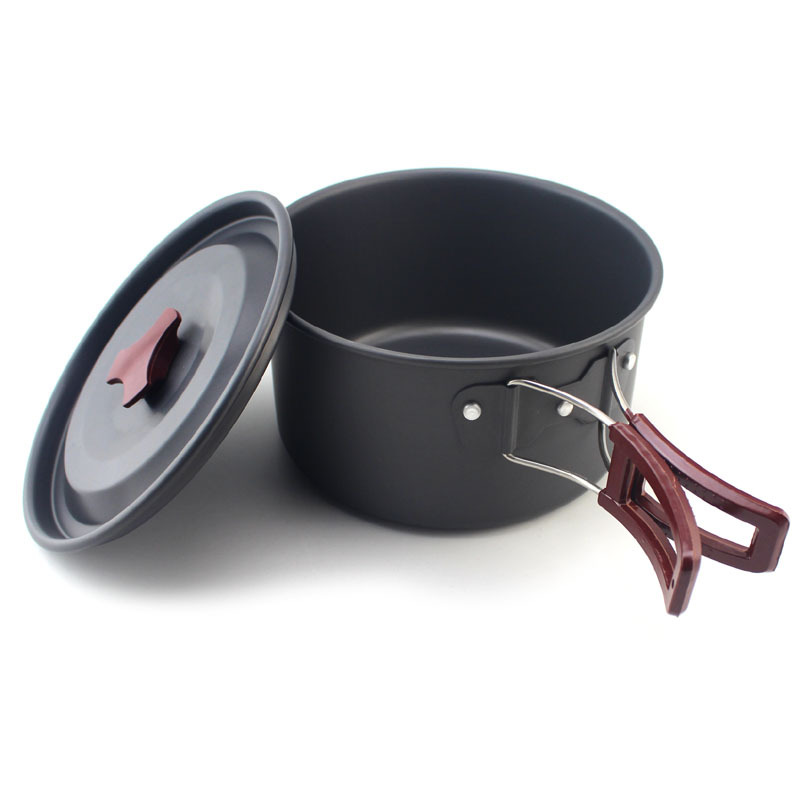 Camping Cooking Frying Pan - Poêle Portable d'extérieur, petite poêle à