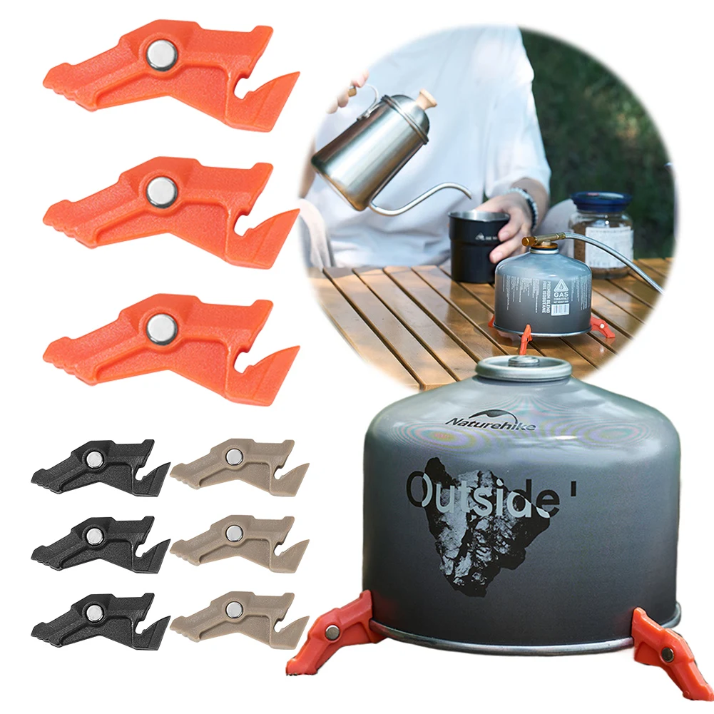 Camping Cooking Gas Canister - Trépied Magnétique à Gaz Précieux, Support