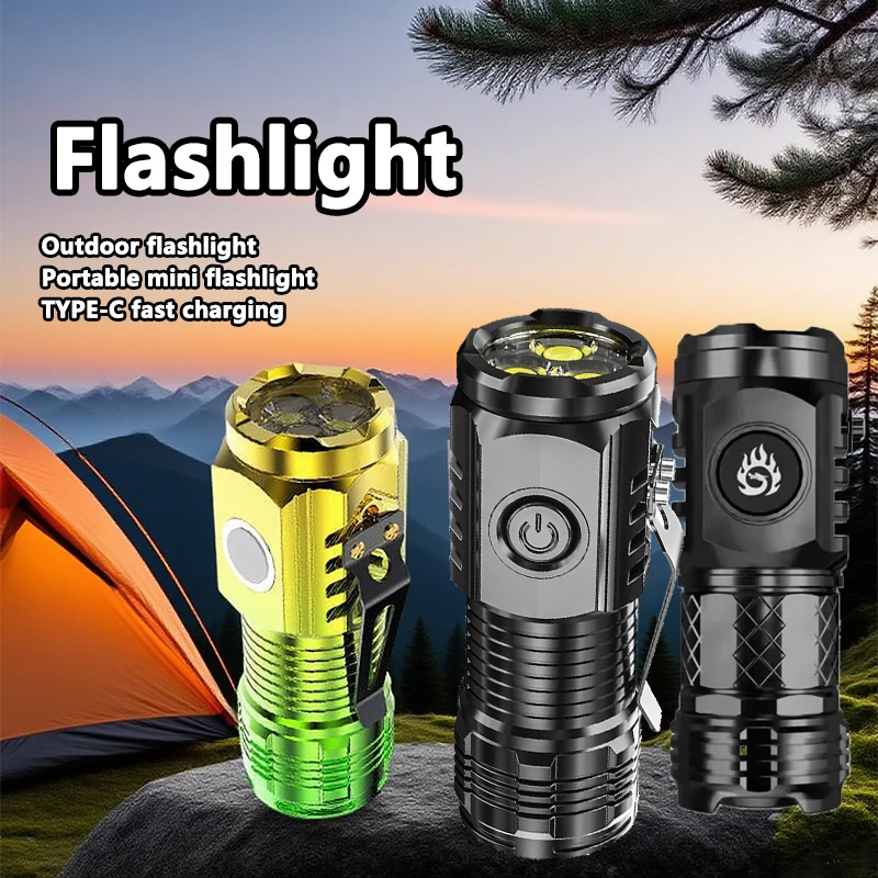 Camping Cooking Fish - MINI lampe de poche LED Super