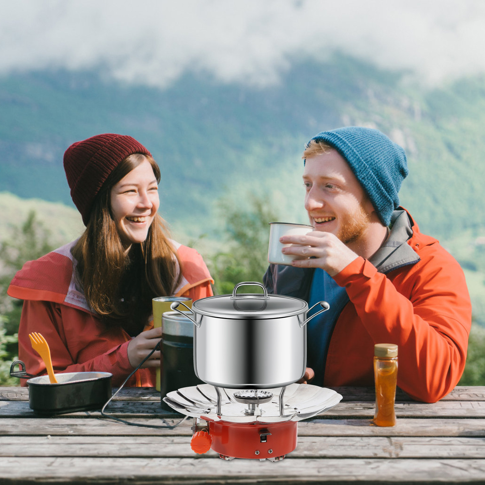 Camping Cooking Range - Réchaud de camping portable Lotus Mini,