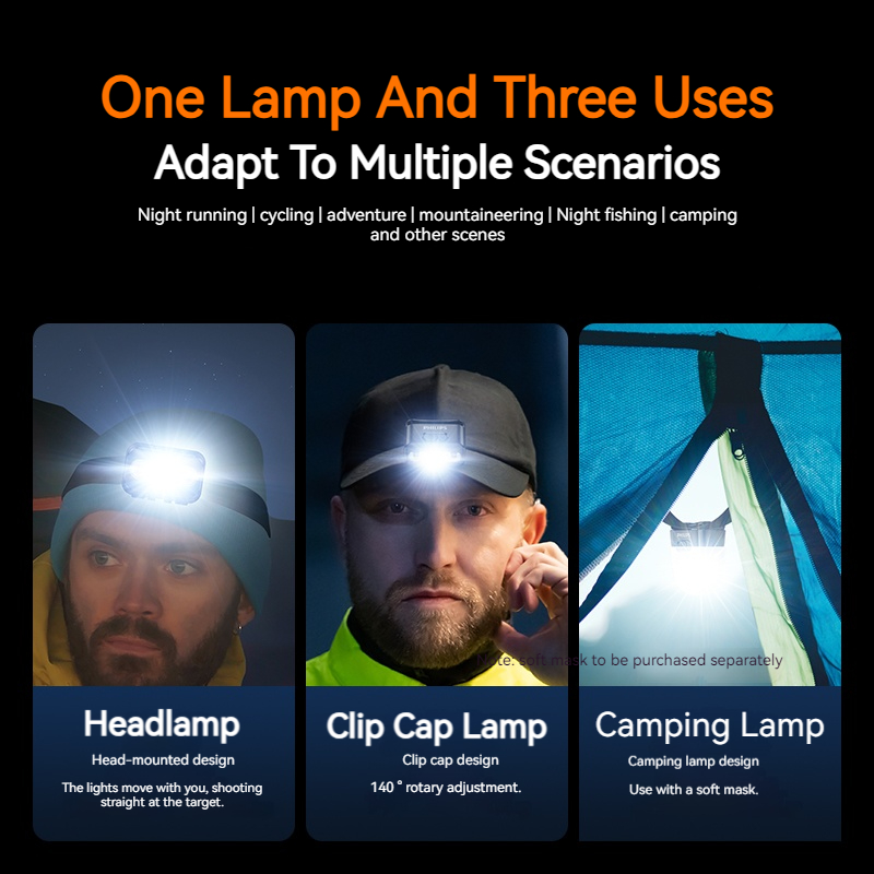 Philips LED lampe frontale cap - Camping Cooking Fish avis et prix
