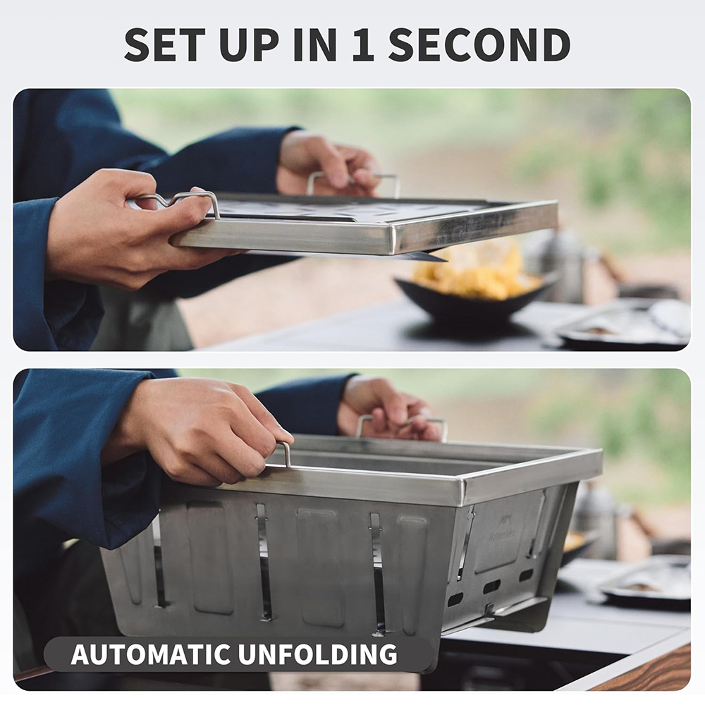 Naturerandonnée Camping gril à - Camping Cooking Rack avis et prix