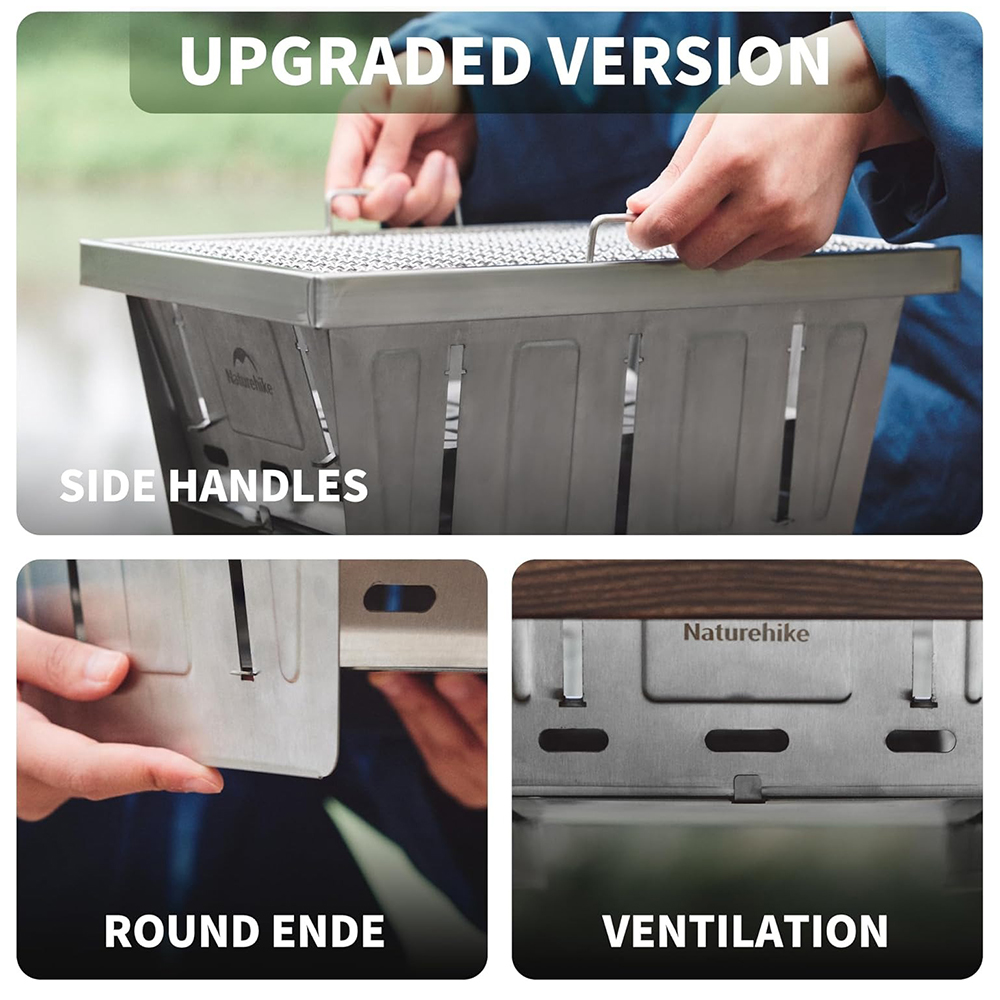 Naturerandonnée Camping gril à - Camping Cooking Rack avis et prix