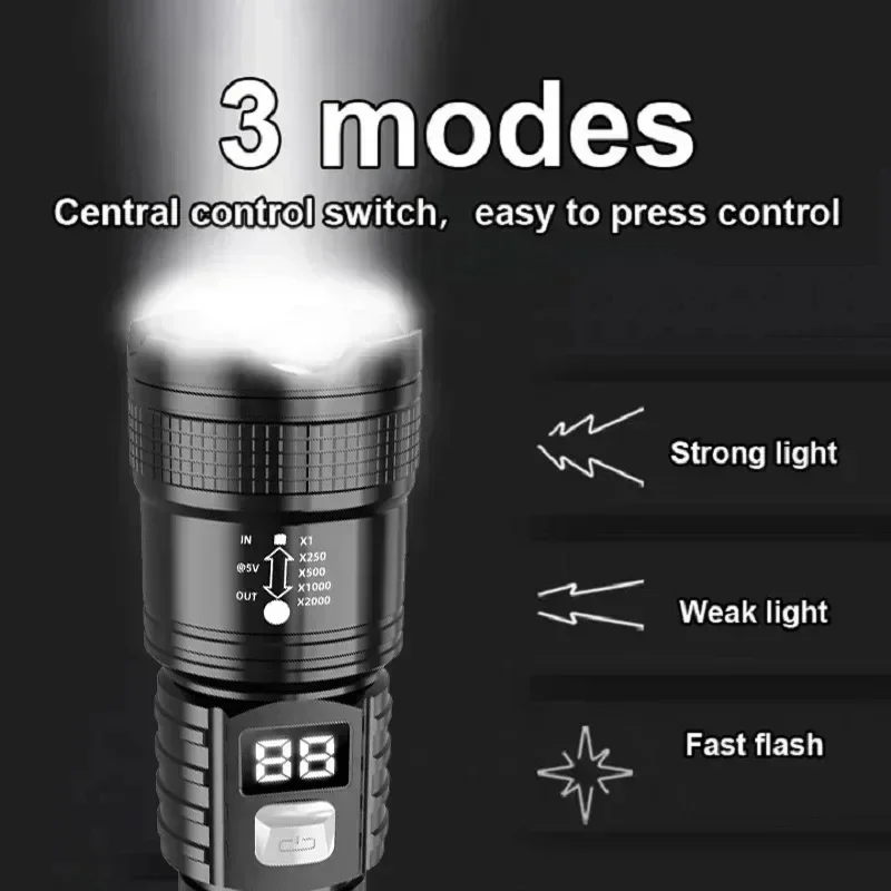Lampe torche LED rechargeable  - Camping Cooking Fish avis et prix