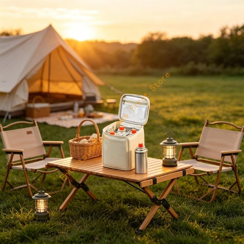 Mallette rangement pour cartou - Camping Cooking Gas Canister avis et prix