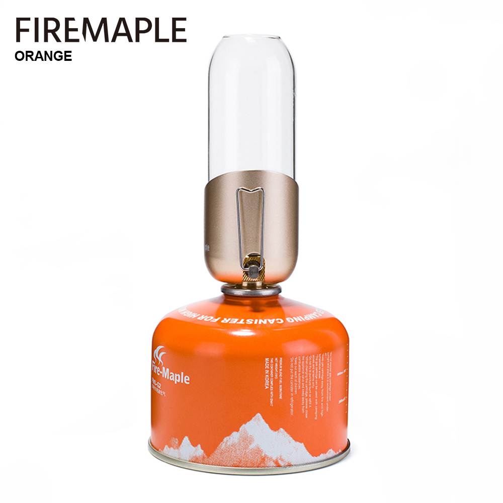 Lanterne à gaz orange en érabl - Cooking On Camping Stove avis et prix