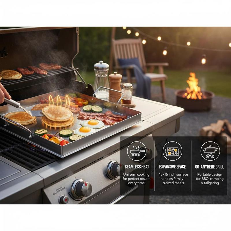 Plaque de cuisson universelle  - Camping Cooking Range avis et prix