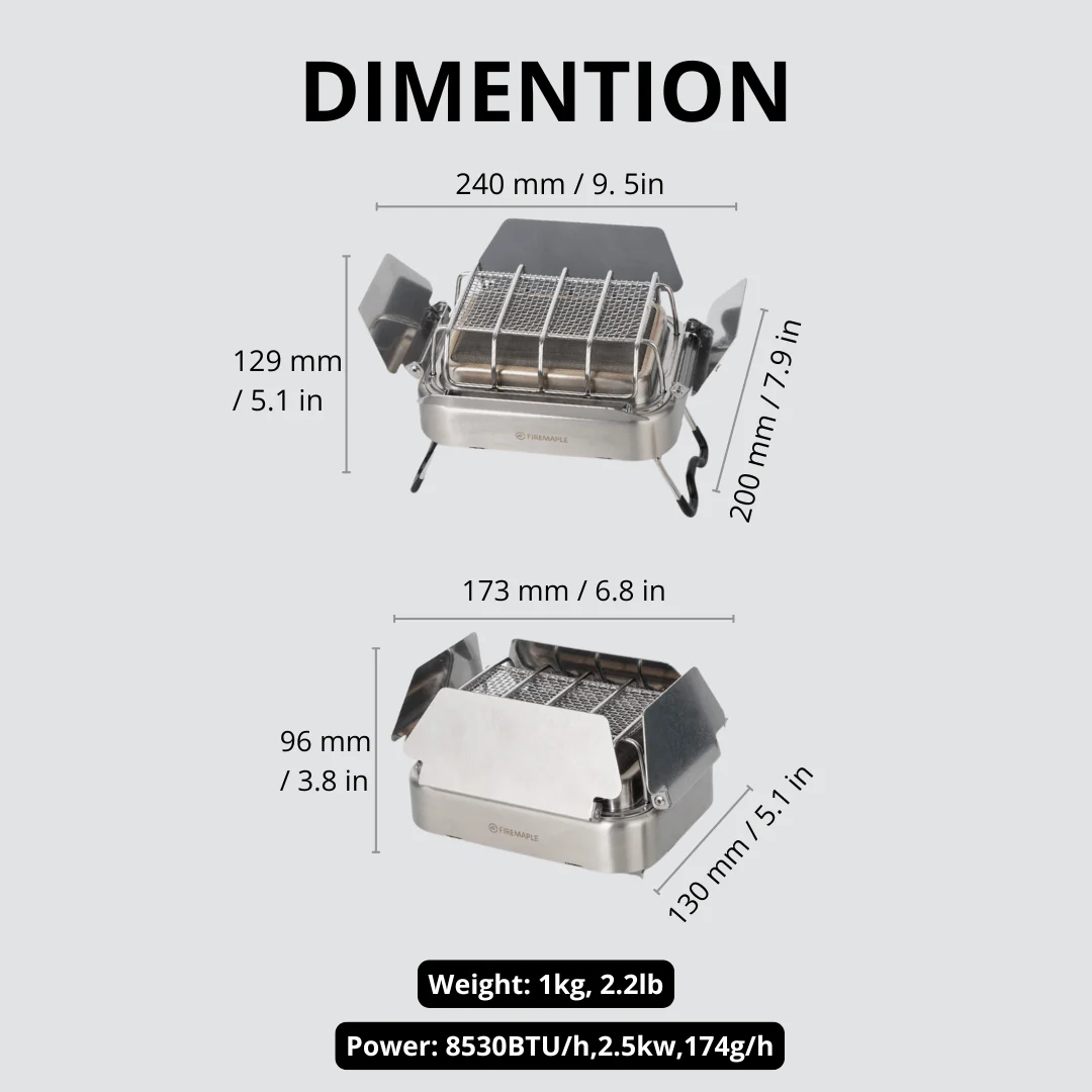 Réchaud de Camping à gaz tourn - Cooking On Camping Stove avis et prix