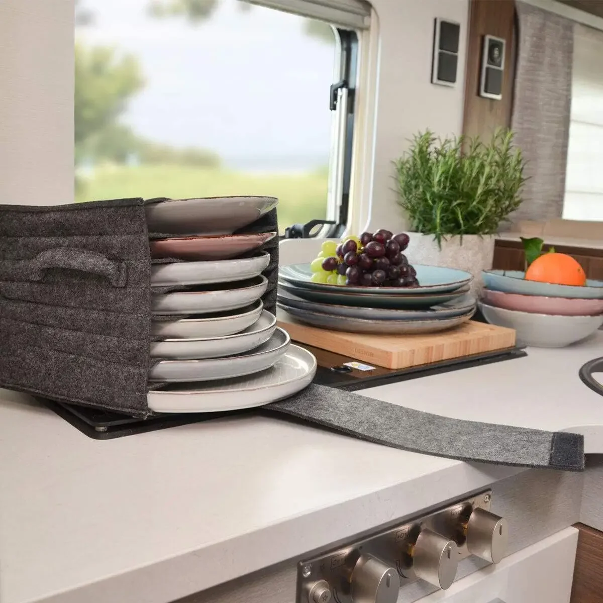 Porte-sac de rangement en feut - Camping Cooking Rack avis et prix