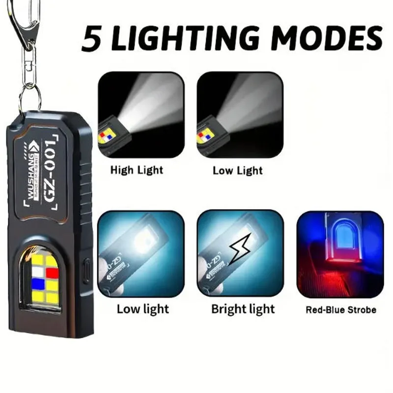 Mini lampe torche LED COB puis - Camping Cooking Fish avis et prix