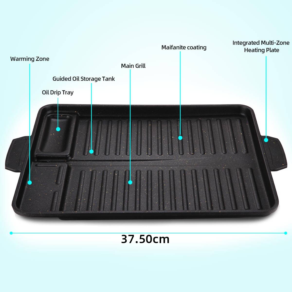 Plaque à viande de gril coréen - Camping Cooking Range avis et prix