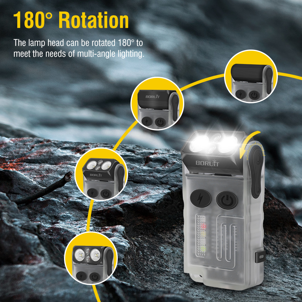 BORUiT V20 Lampe torche LED ED - Camping Cooking Fish avis et prix