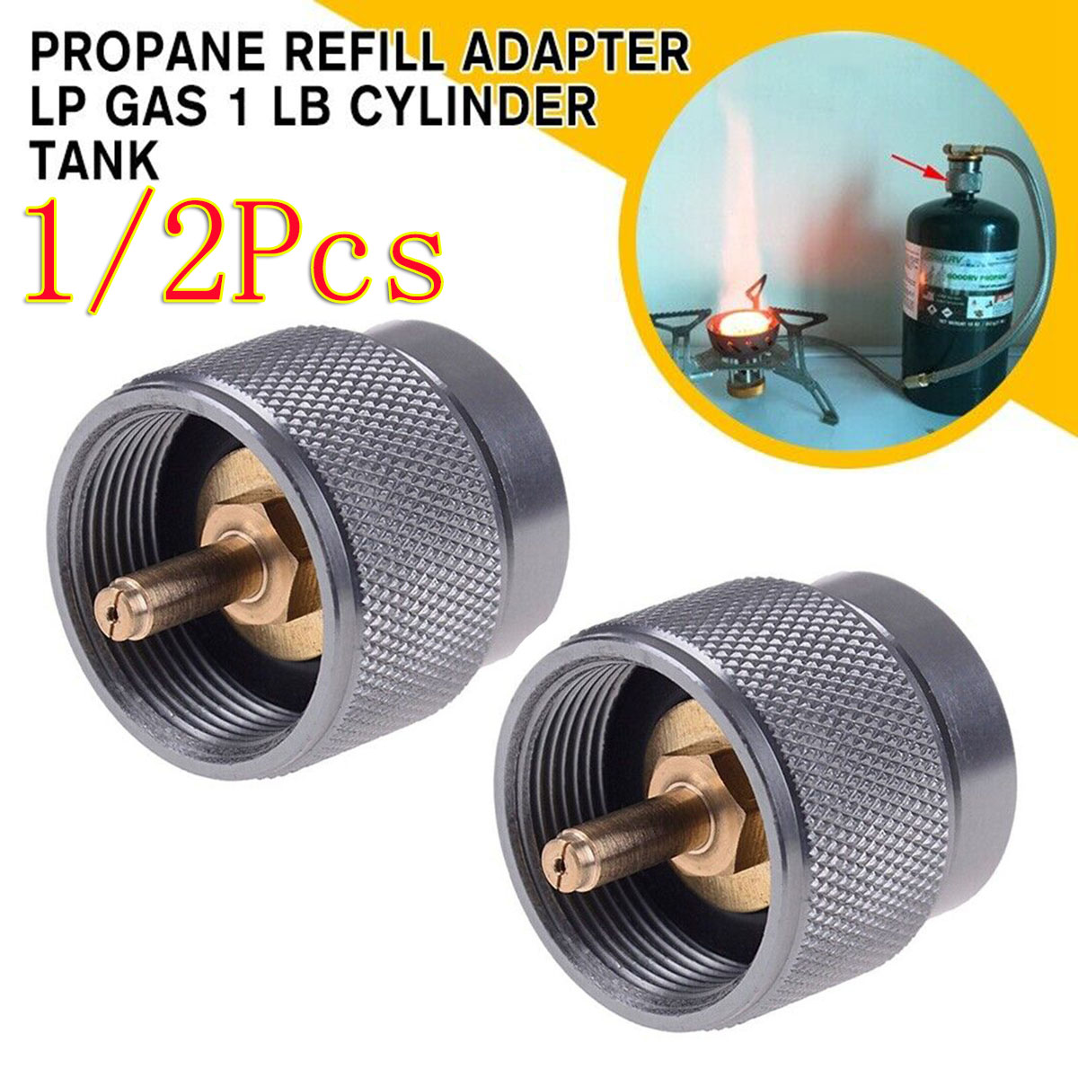 Adaptateur de recharge pour ré - Camping Cooking Gas Canister avis et prix