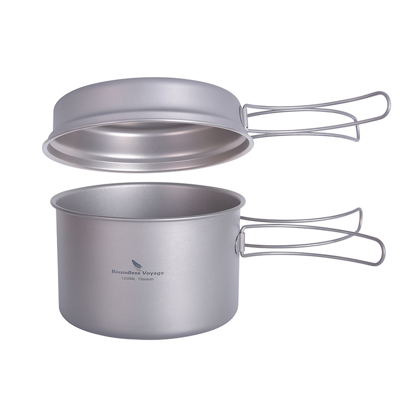 Poêle à frire en titane Voyage - Camping Cooking Frying Pan avis et prix