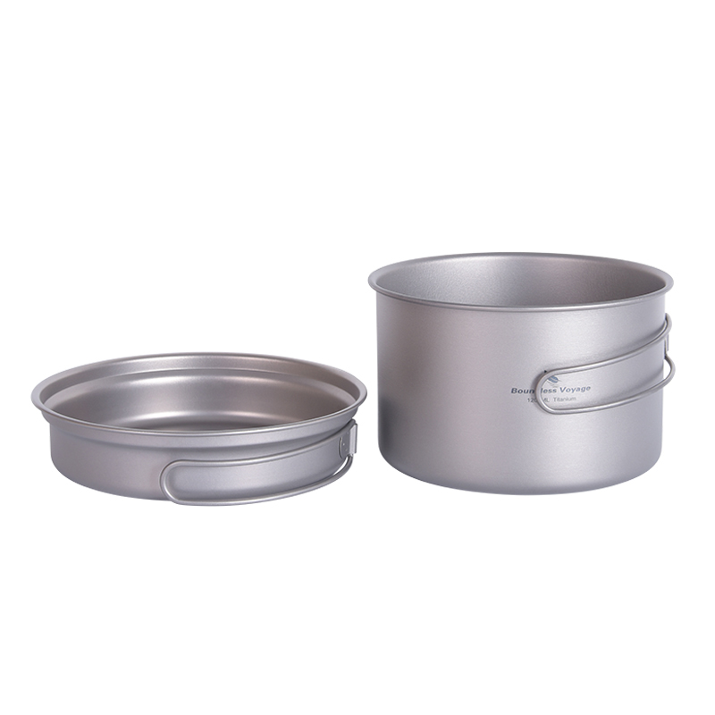 Poêle à frire en titane Voyage - Camping Cooking Frying Pan avis et prix