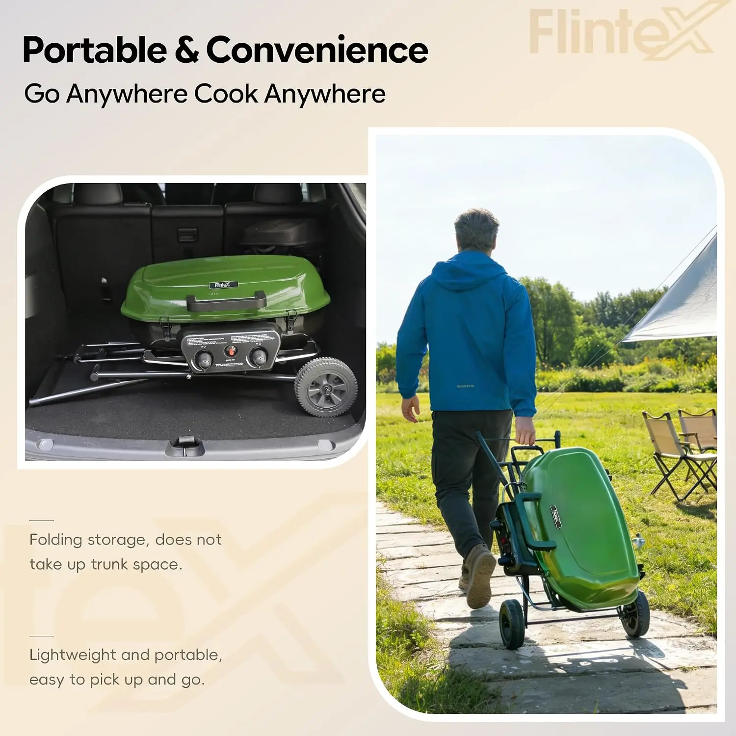 Grill portable au gaz propane, - Camping Cooking Range avis et prix