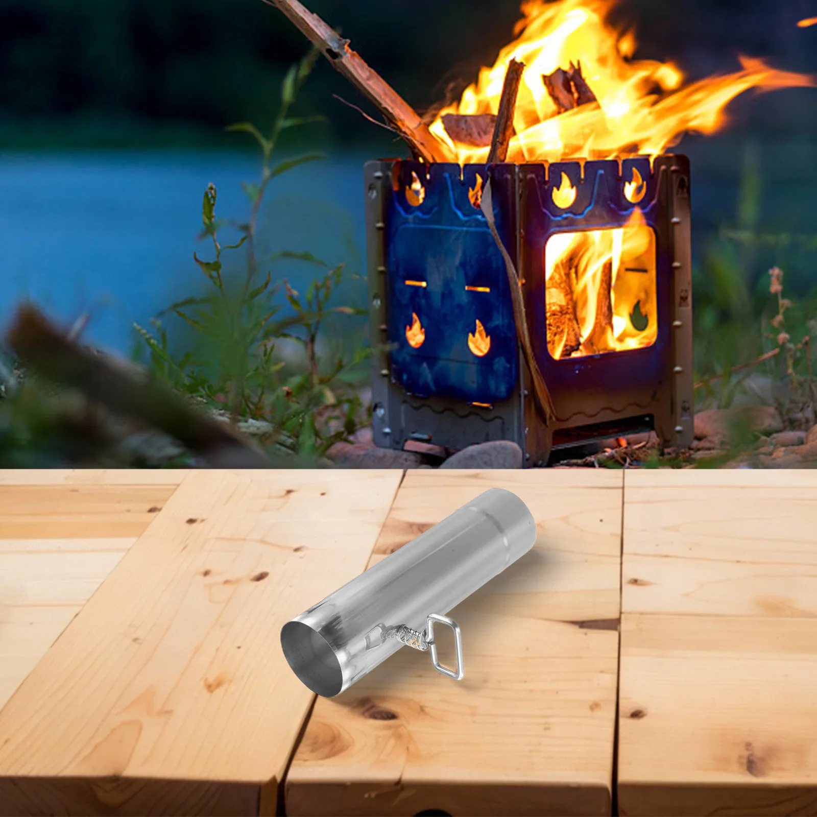 Tuyau de poêle de camping 110* - Camping Cooking Options avis et prix
