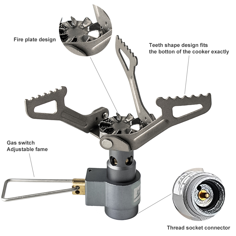 BRS-Réchaud à gaz extérieur Mi - Cooking On Camping Stove avis et prix