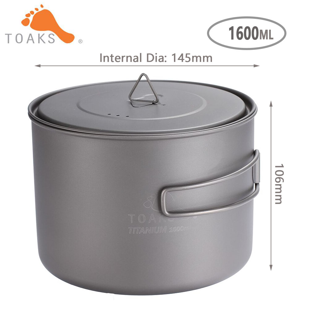 TOAKS-Pot 3 en 1 en Titane Ult - Camping Cooking Utilities avis et prix