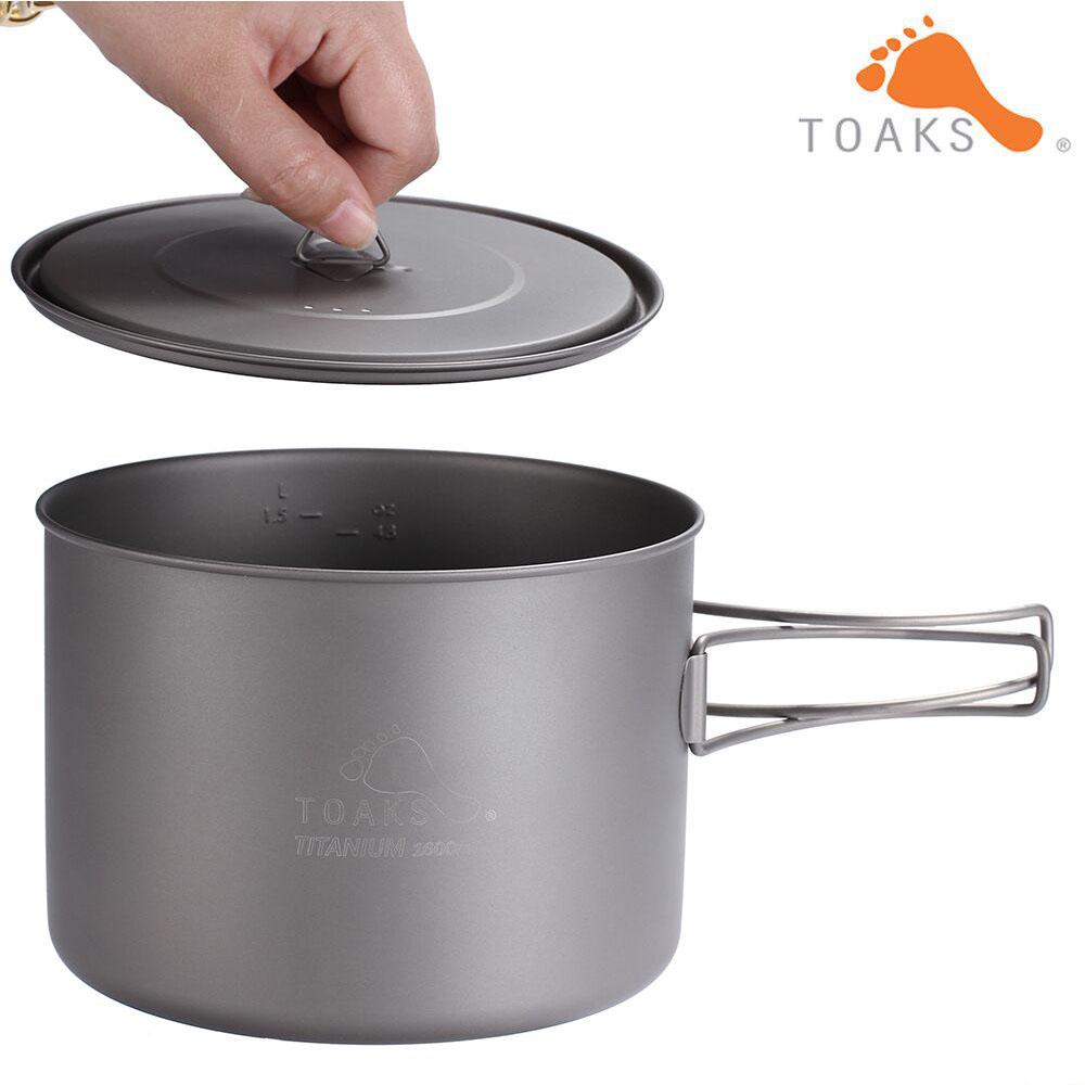 TOAKS-Pot 3 en 1 en Titane Ult - Camping Cooking Utilities avis et prix