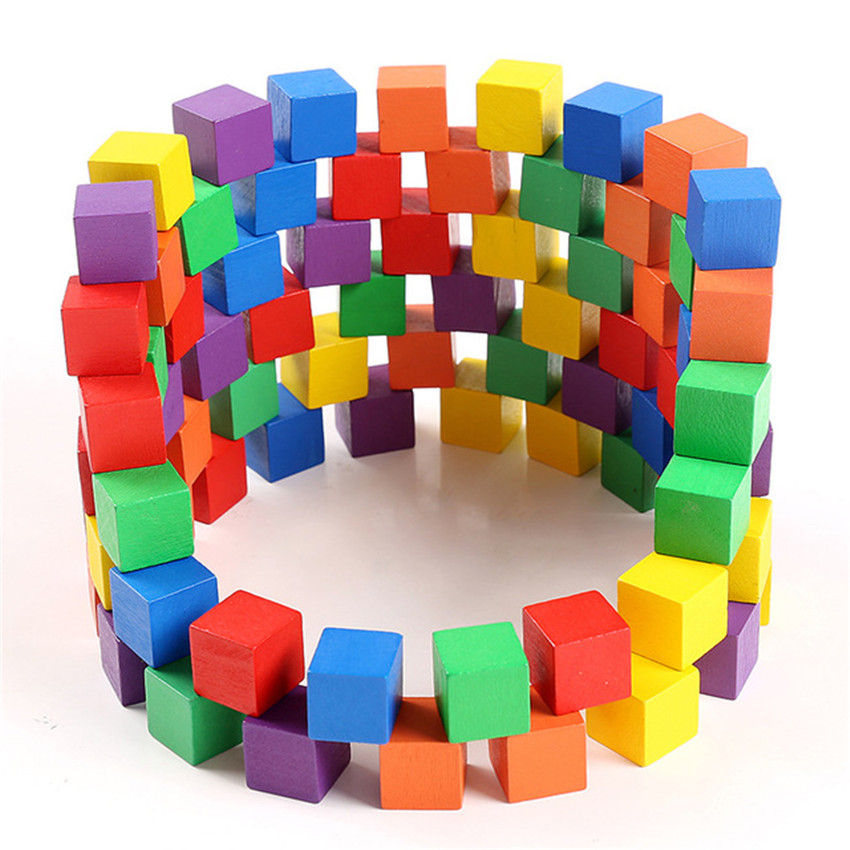 Lot de 30 cubes en bois coloré - Fire Starter Cube avis et prix