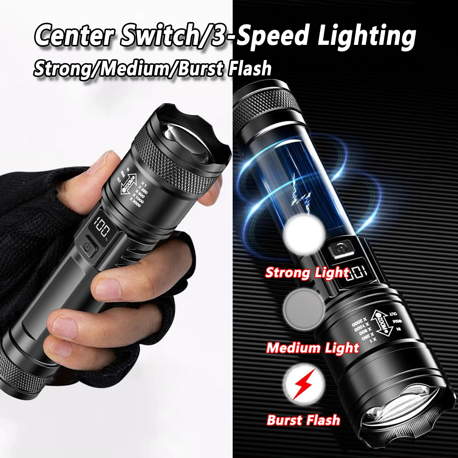 Lampe de poche LED Ultra lumin - Camping Cooking Fish avis et prix