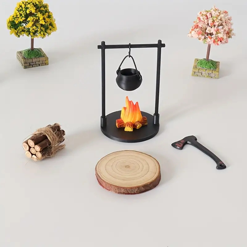 Mini poêle suspendu pour feu d - Camping Cooking Utilities avis et prix