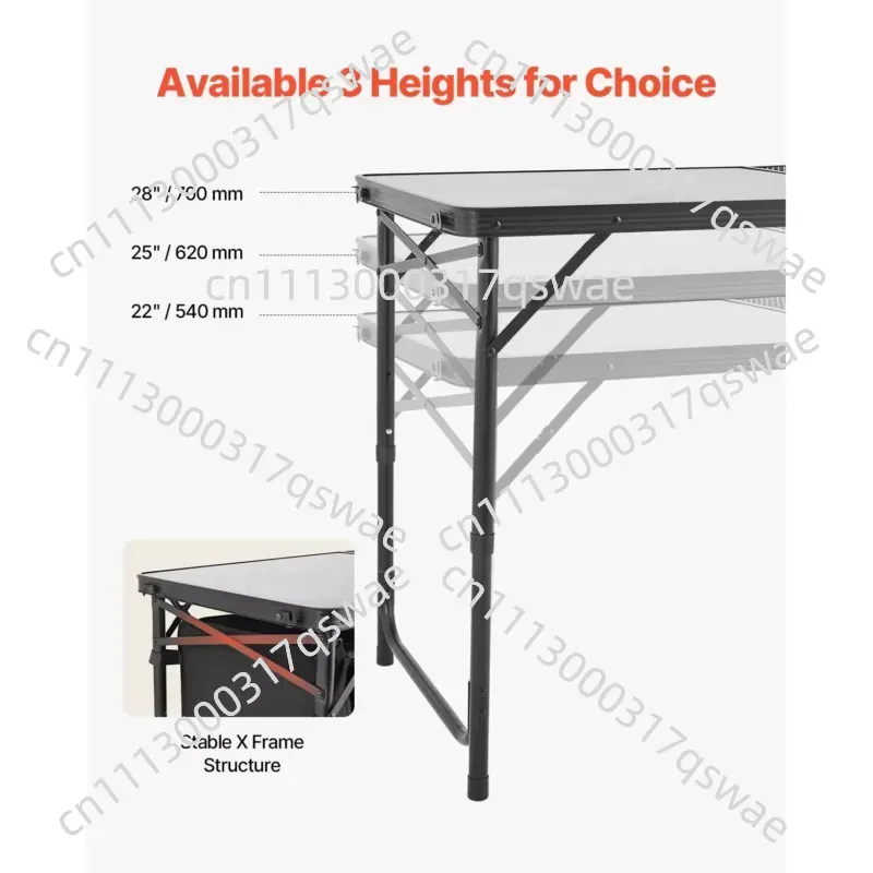 Table de camping réglable en h - Camping Cooking Options avis et prix