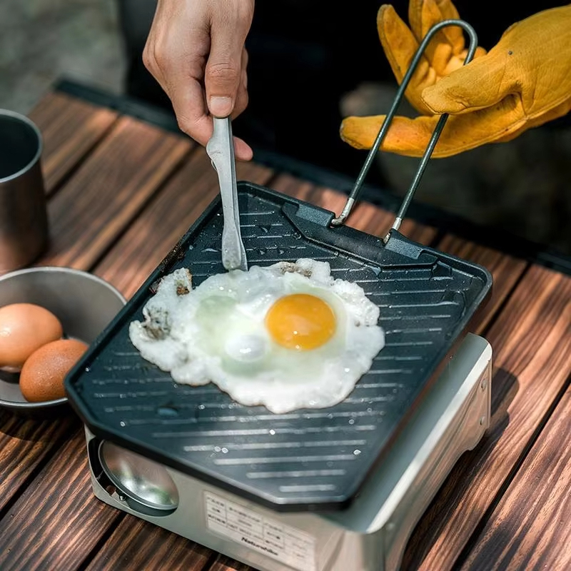 Plaque de cuisson carrée en ac - Camping Cooking Range avis et prix