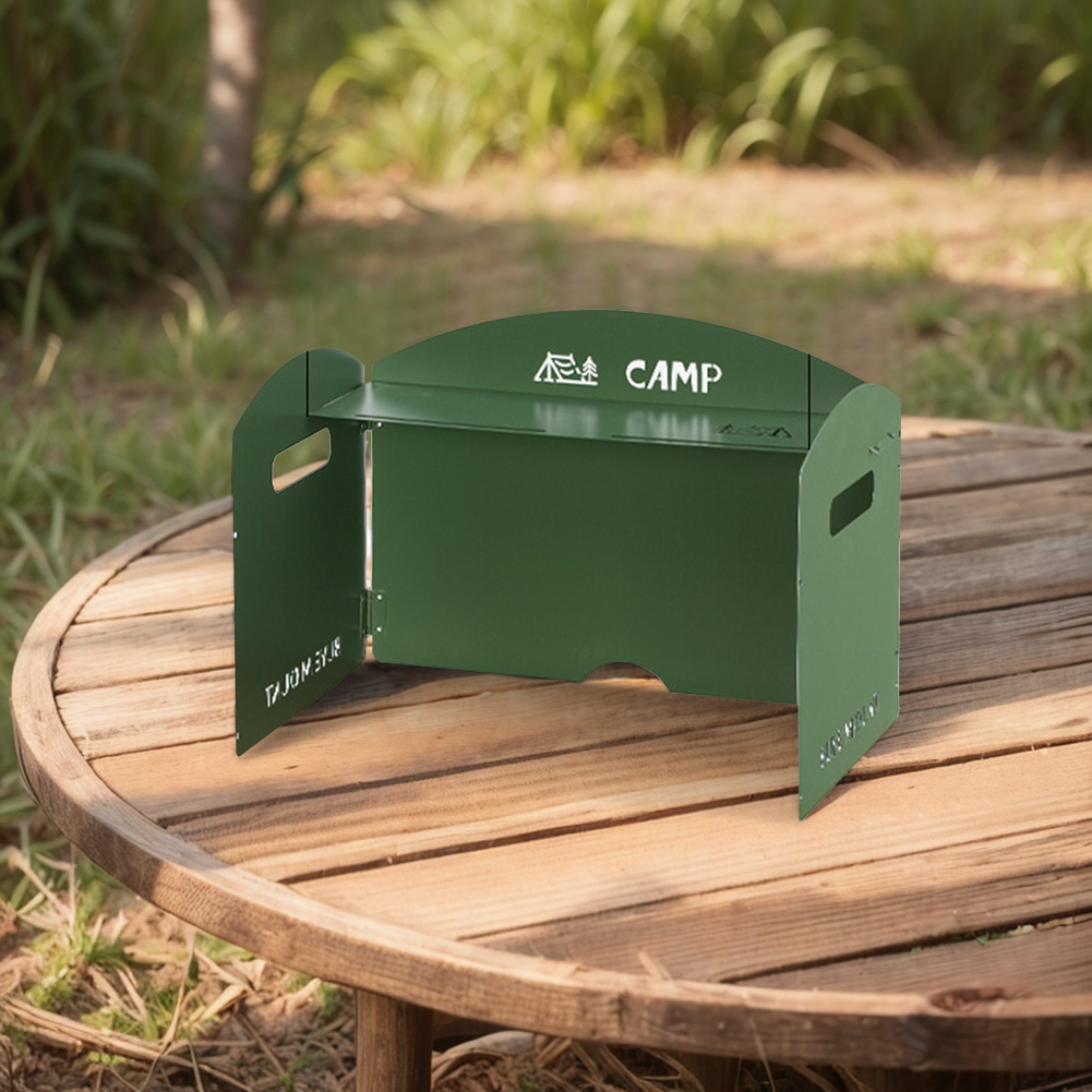 Pare-brise pliable pour cuisin - Cooking On Camping Stove avis et prix